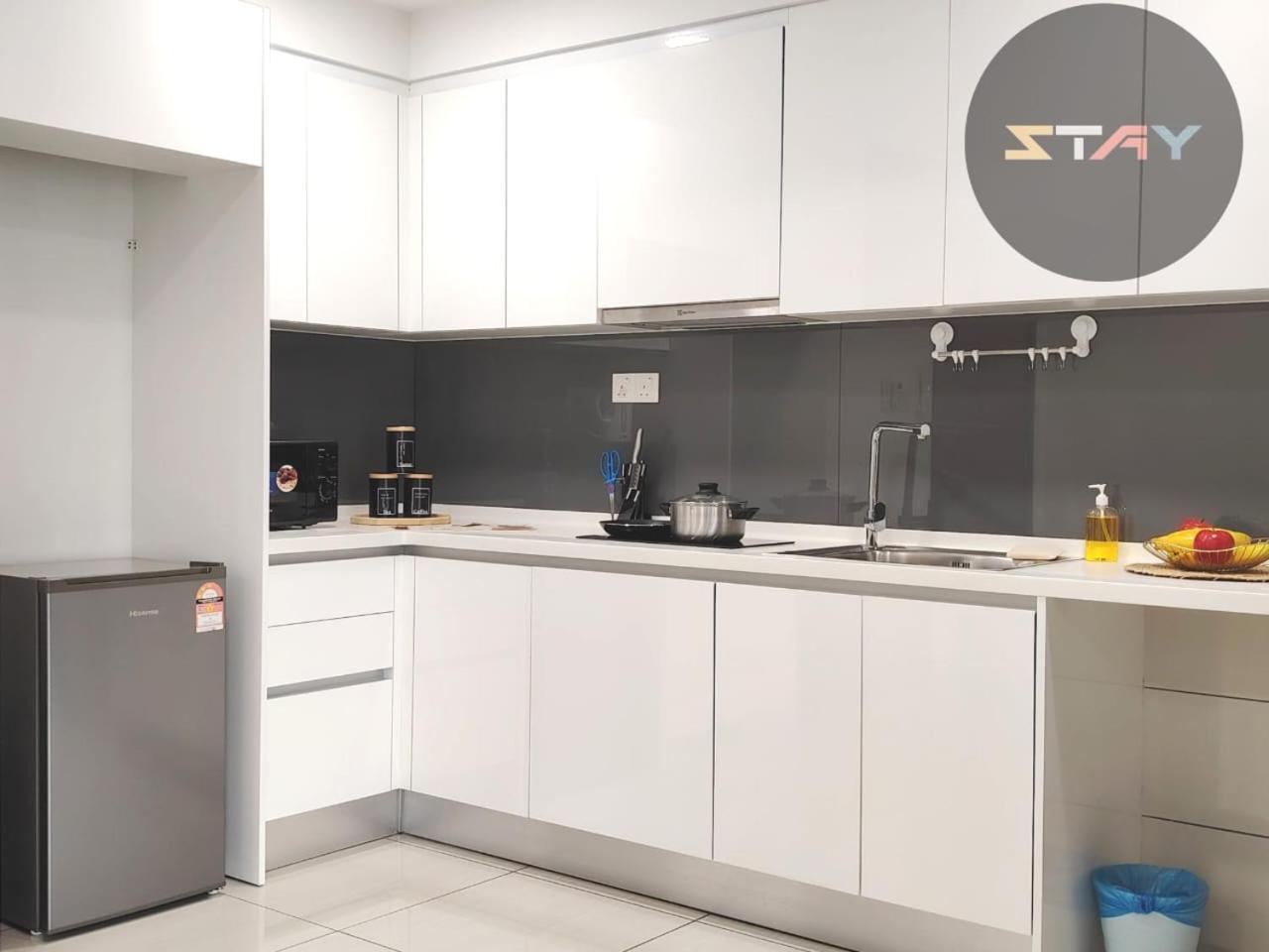 Almas Cozy Studio Escape Netflix 100Mbps Bystay Nusajaya  Exterior foto